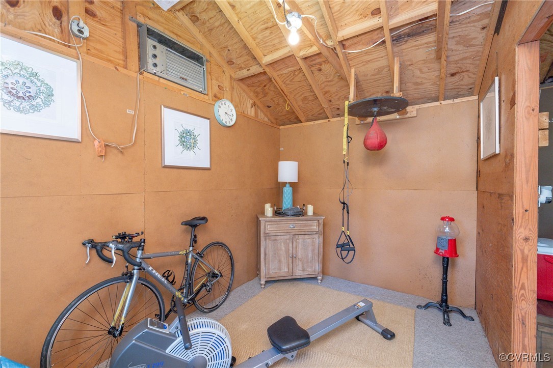 7518 Comet Road Henrico, VA 23294 - Photo 42 of 46 The homeowner has used part of the shed as an exer