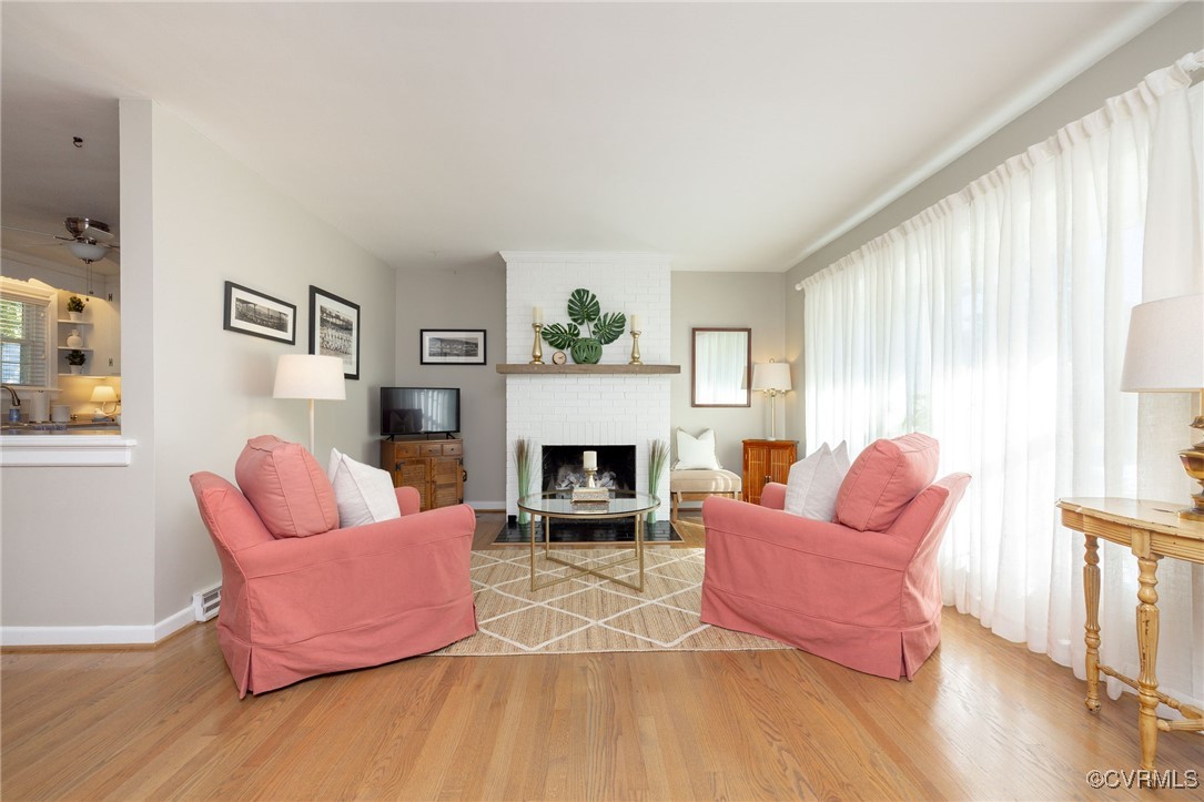 7518 Comet Road Henrico, VA 23294 - Photo 7 of 46 Formal living room with beautifully stained hardwo