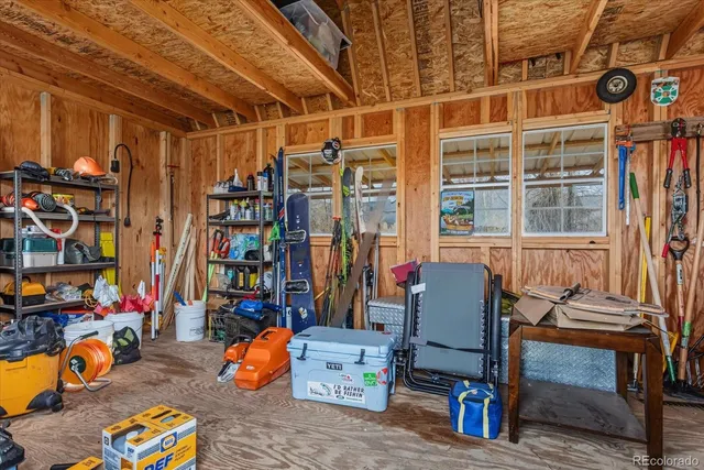 view of an outdoor space and seating area