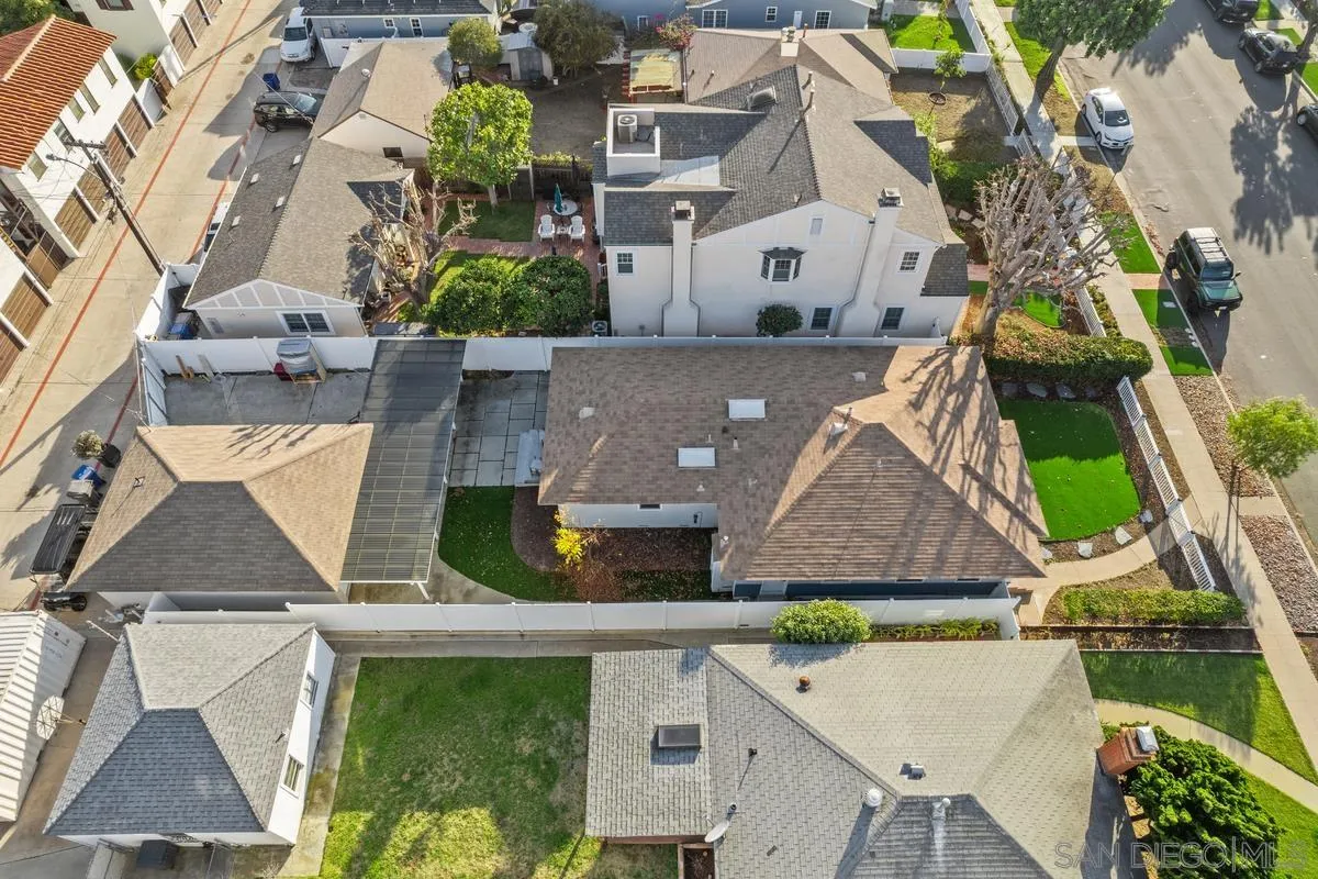 419 H Avenue Coronado, CA 92118 - Photo 28 of 32 an aerial view of a house