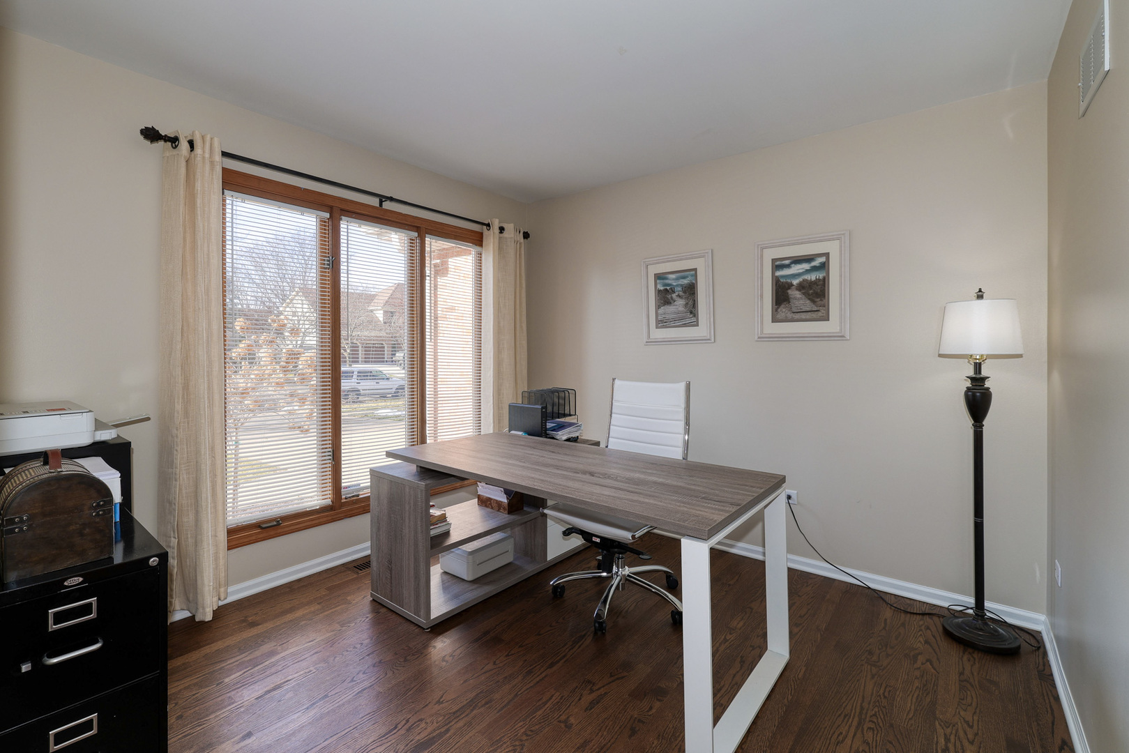 1154 Fagan Road Batavia, IL 60510 - Photo 26 of 37 a view of a workspace with furniture and a window