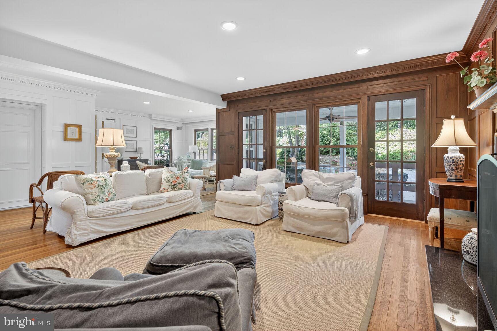 7200 Helmsdale Road Bethesda, MD 20817 - Photo 13 of 50 a living room with furniture and a large window