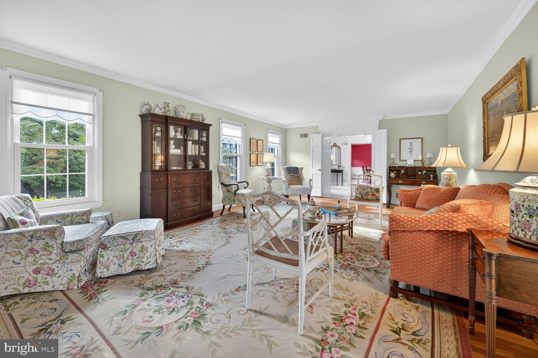 7200 Helmsdale Road Bethesda, MD 20817 - Photo 9 of 50 a living room with furniture and a window