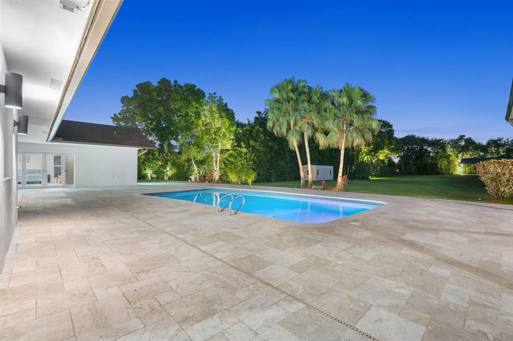 13900 Mustang Trail Southwest Ranches, FL 33330 - Photo 9 of 68 a view of a backyard