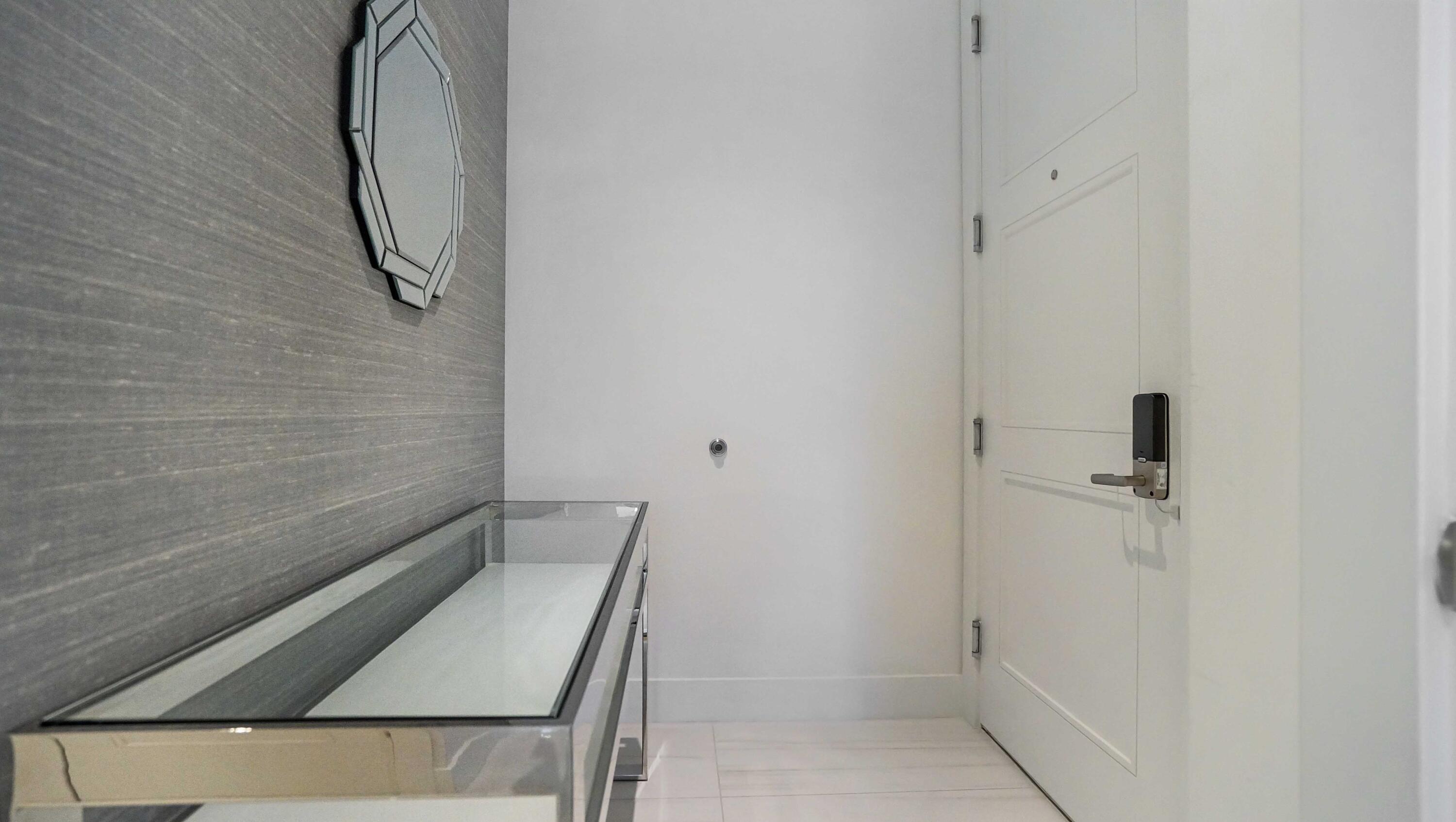 155 East Boca Raton Road, Unit 501 Boca Raton, FL 33432 - Photo 40 of 83 a bathroom with a granite countertop shower and a sink