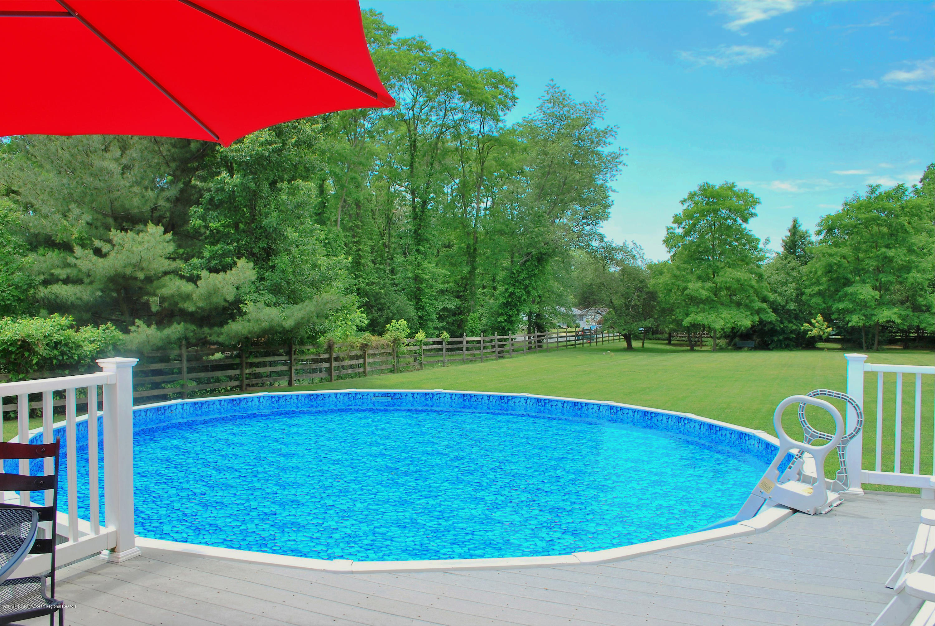 112 South New Prospect Road Jackson, NJ 08527 - Photo 21 of 28 a view of a swimming pool with a yard