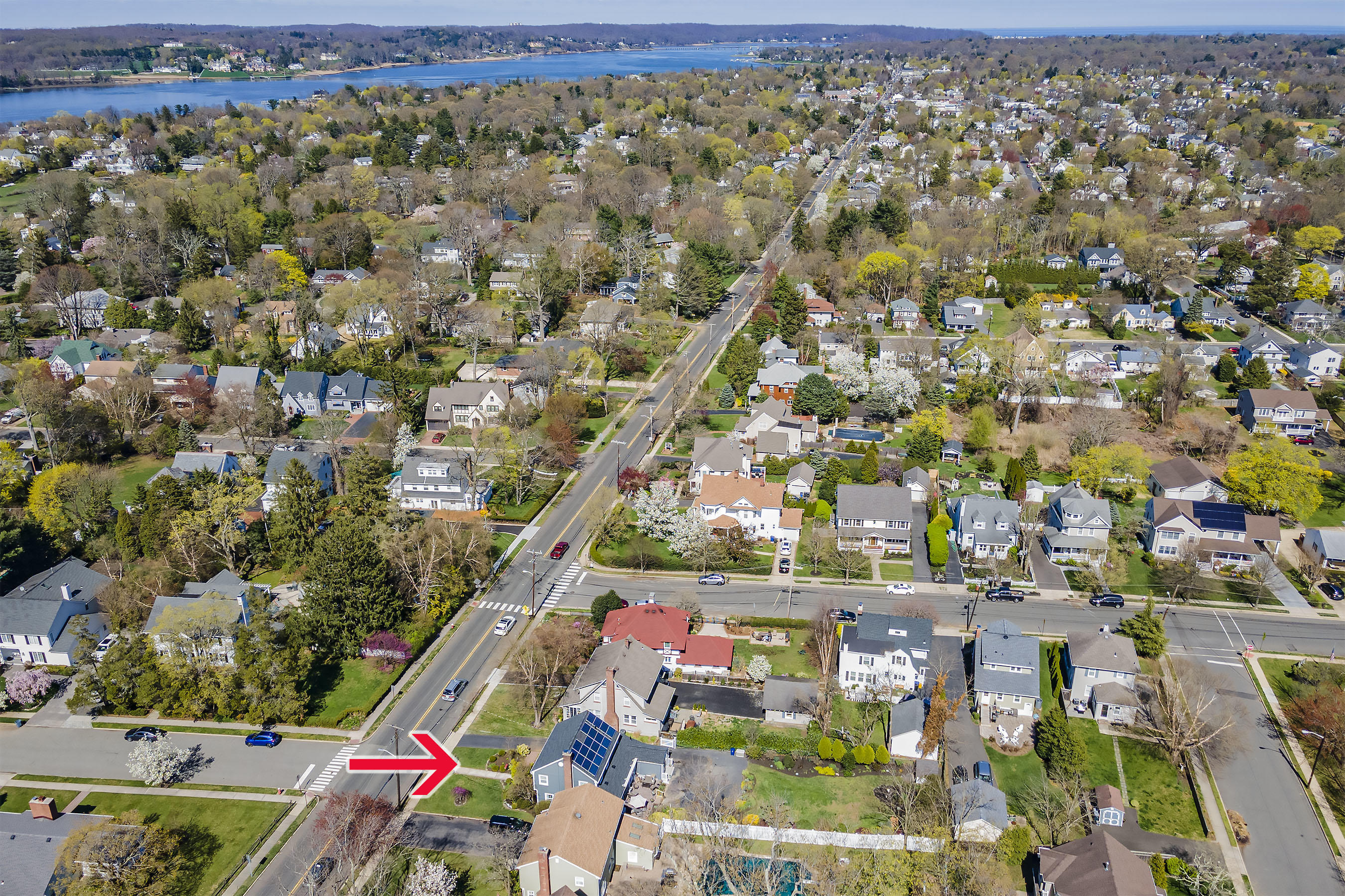 274 River Road Red Bank, NJ 07701 - Photo 34 of 35 Side Aerial 1 arrow