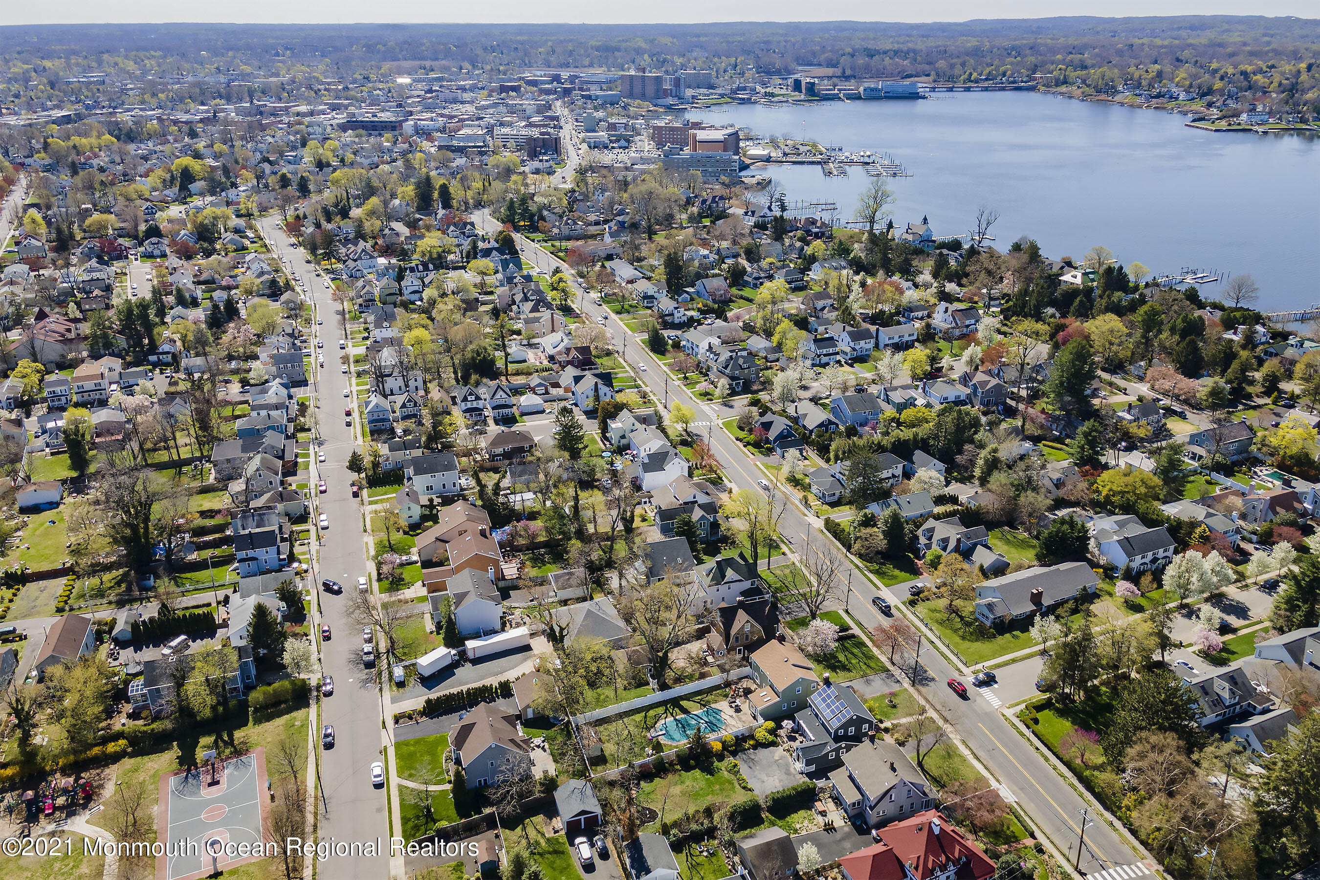 274 River Road Red Bank, NJ 07701 - Photo 35 of 35 Side Aerial 3