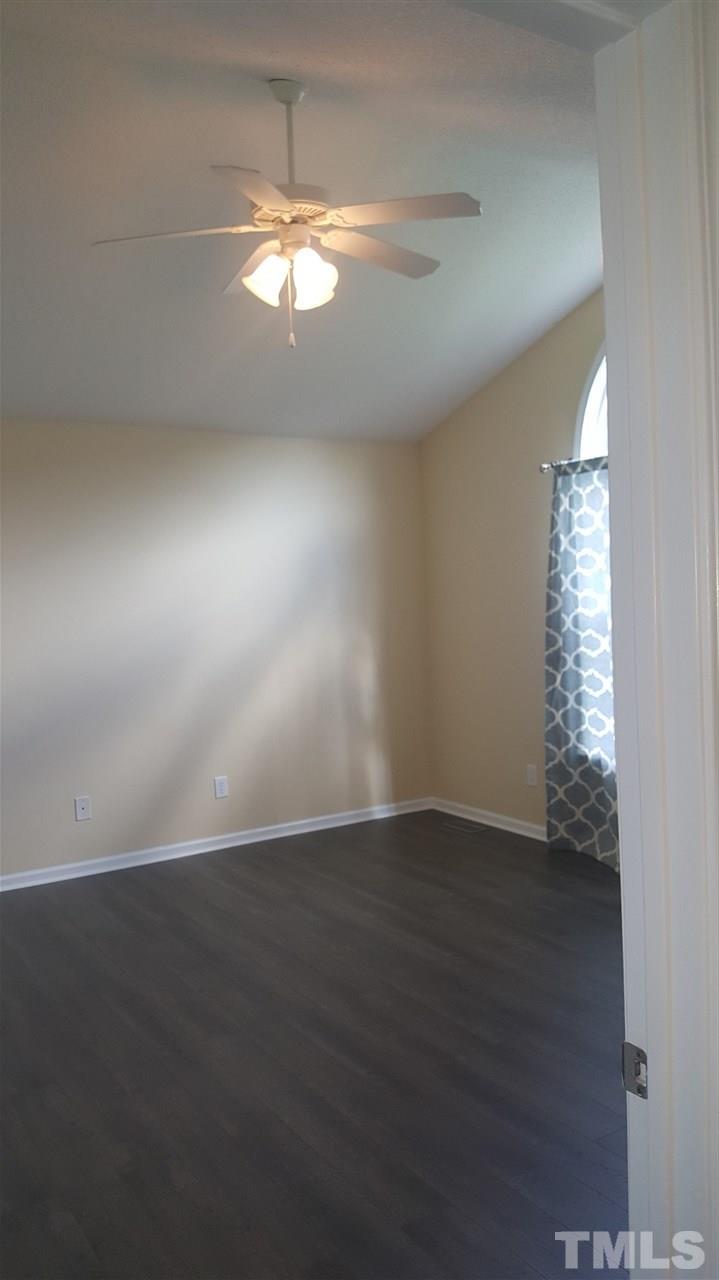 668 Slate Top House Road Clayton, NC 27520 - Photo 20 of 27 Look at this newly installed flooring. Master Bedroom has Vaulted Ceilings also! With Palladium Window!