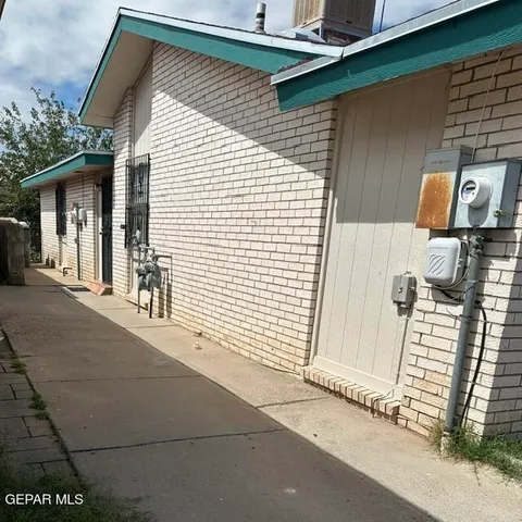 a view of a house with a sink