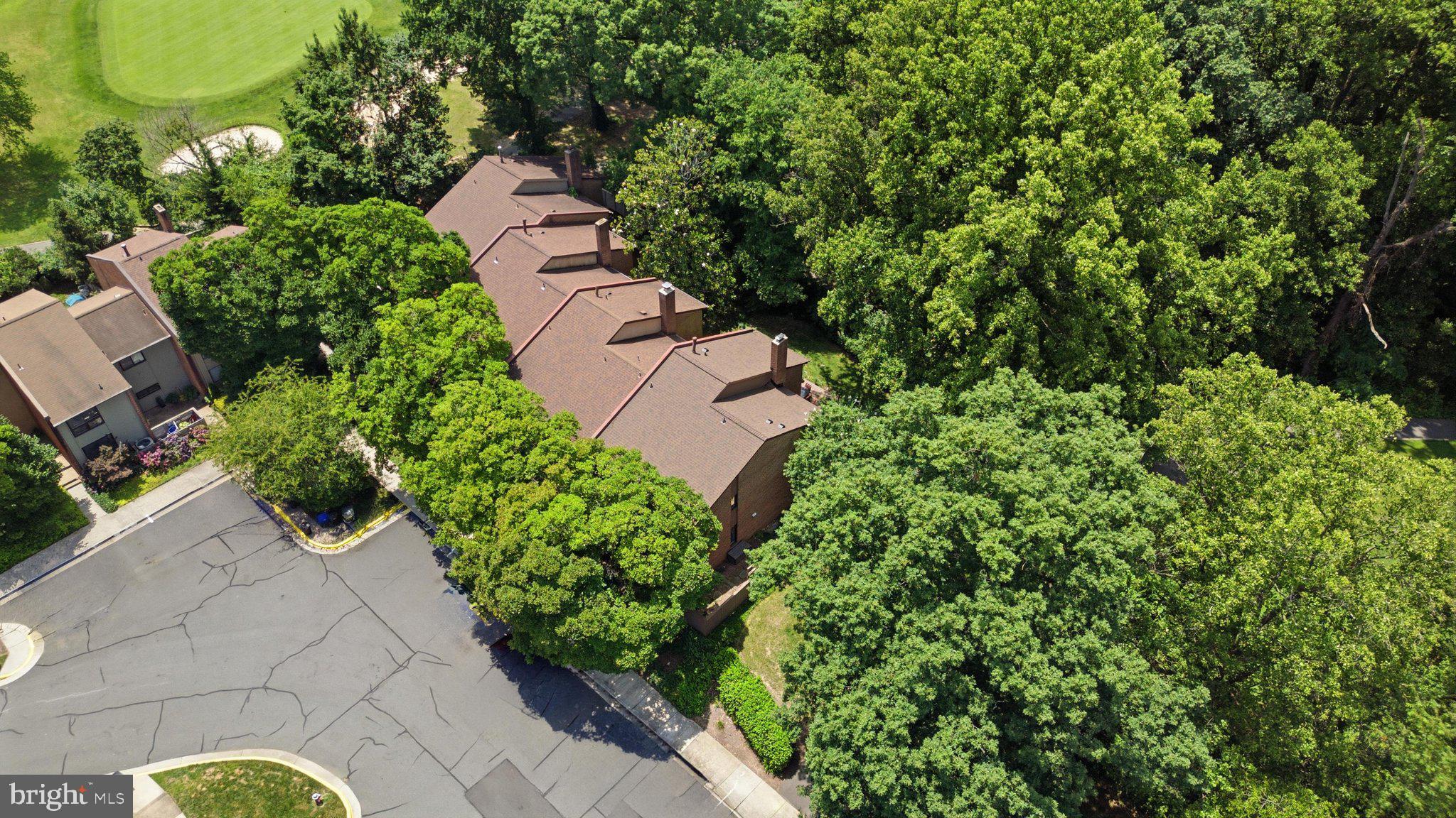 11615 Hunters Green Court Reston, VA 20191 - Photo 38 of 66 Ariel view - end unit TH