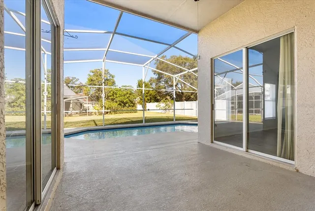 a view of a room with window