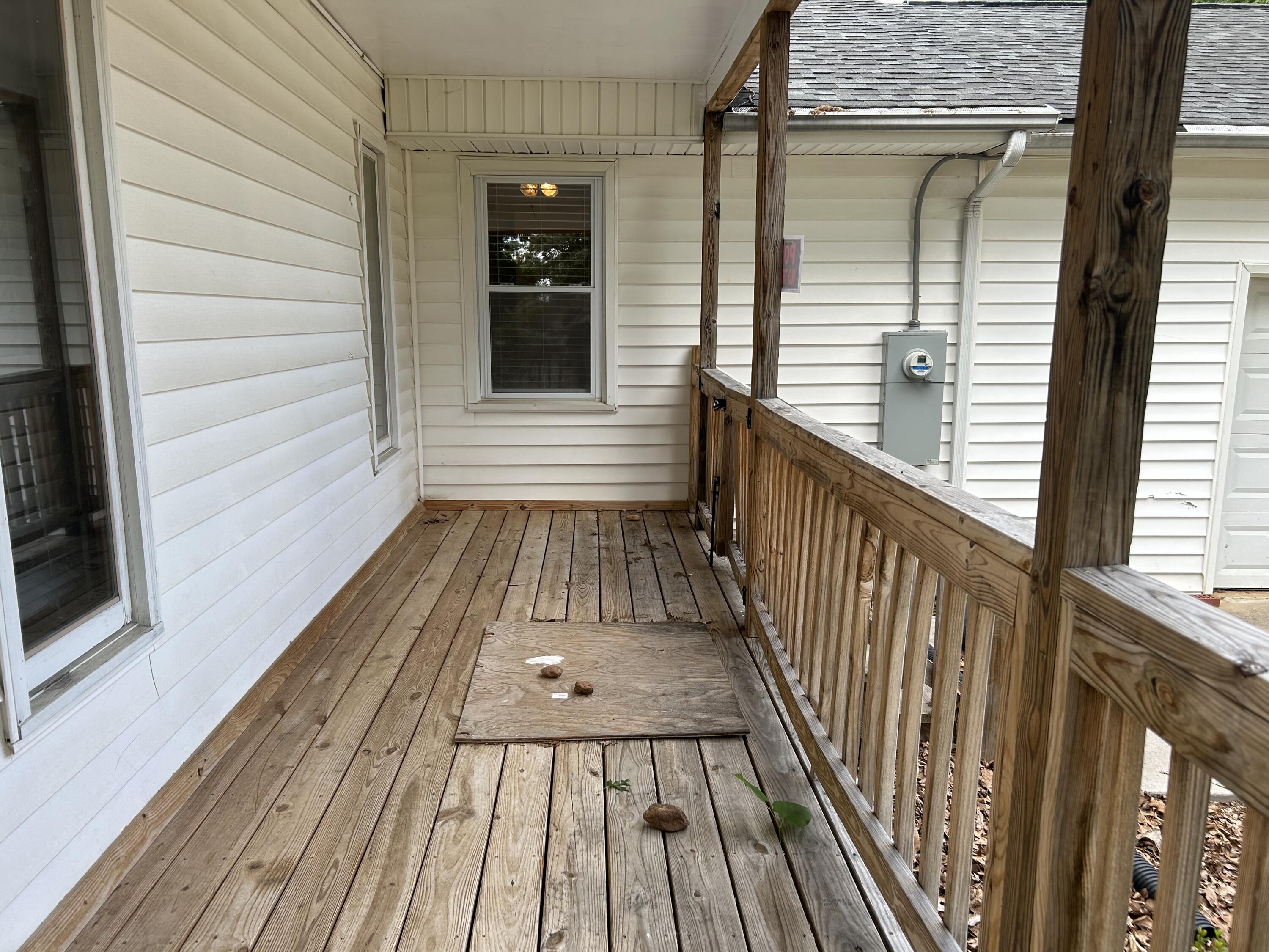 112 Taylor Road Collinsville, VA 24078 - Photo 29 of 35 Back deck side