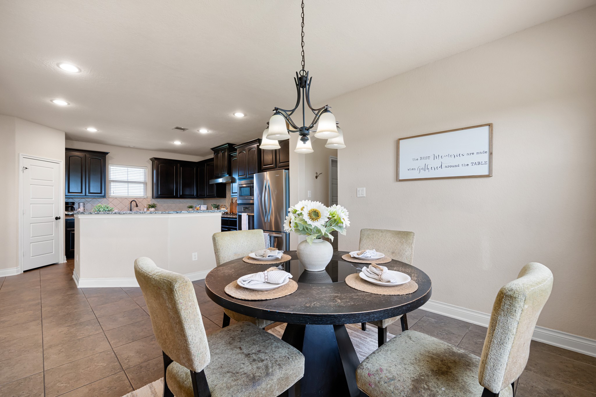 8131 Brinkmeyer Road Needville, TX 77461 - Photo 19 of 34 Another view of the dining area leading into the kitchen.