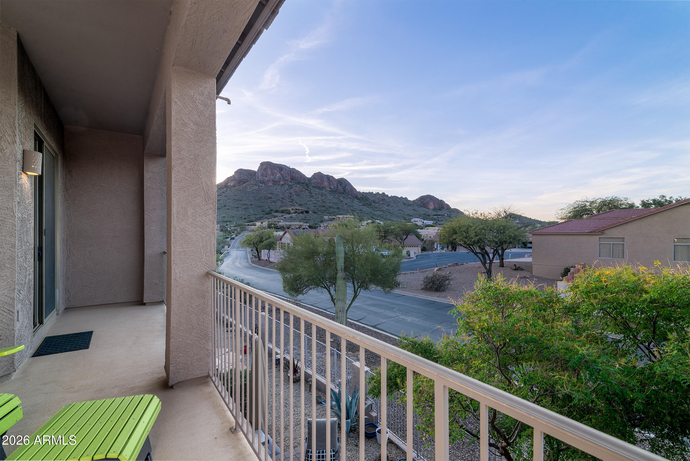 10204 East Dinosaur Ridge Road Gold Canyon, AZ 85118 - Photo 18 of 56 Master deck view of Dinosaur Mtn
