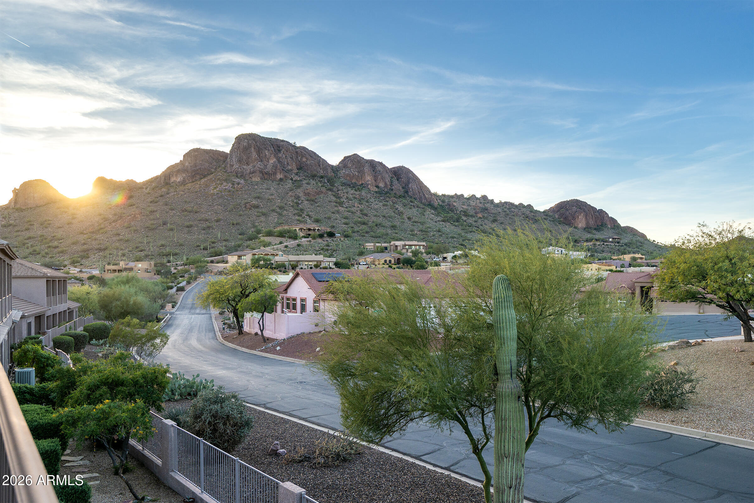 10204 East Dinosaur Ridge Road Gold Canyon, AZ 85118 - Photo 19 of 56 Dinosaur Mtn view from master deck!