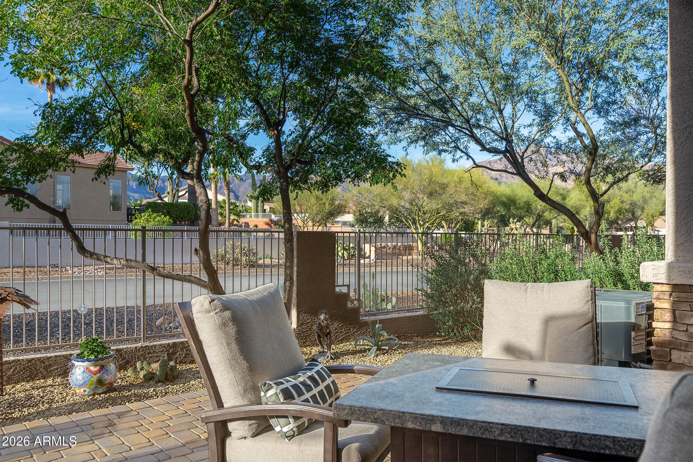 10204 East Dinosaur Ridge Road Gold Canyon, AZ 85118 - Photo 43 of 56 Back patio with views