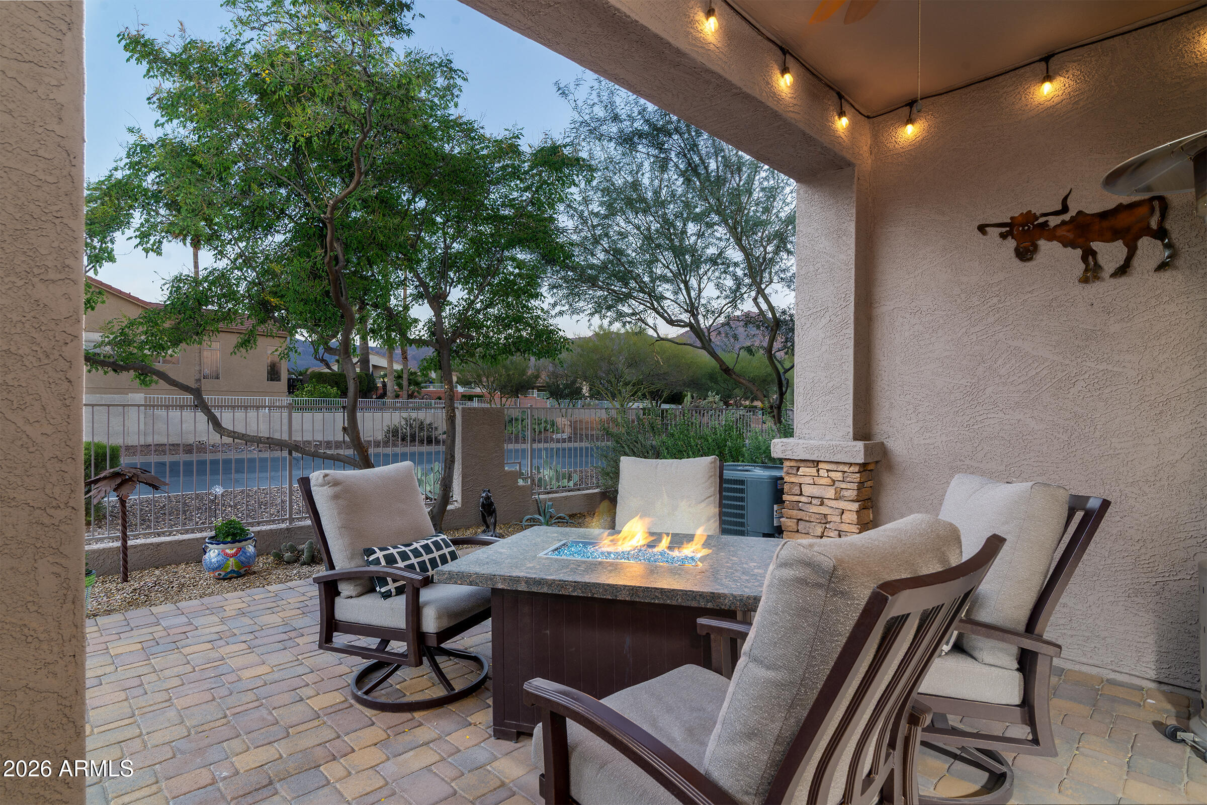 10204 East Dinosaur Ridge Road Gold Canyon, AZ 85118 - Photo 5 of 56 Large paver patio with views