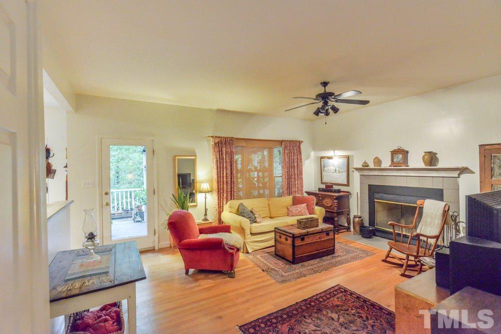 377 Booth Road Chapel Hill, NC 27516 - Photo 11 of 22 Cozy up to a nice fire in this great space!