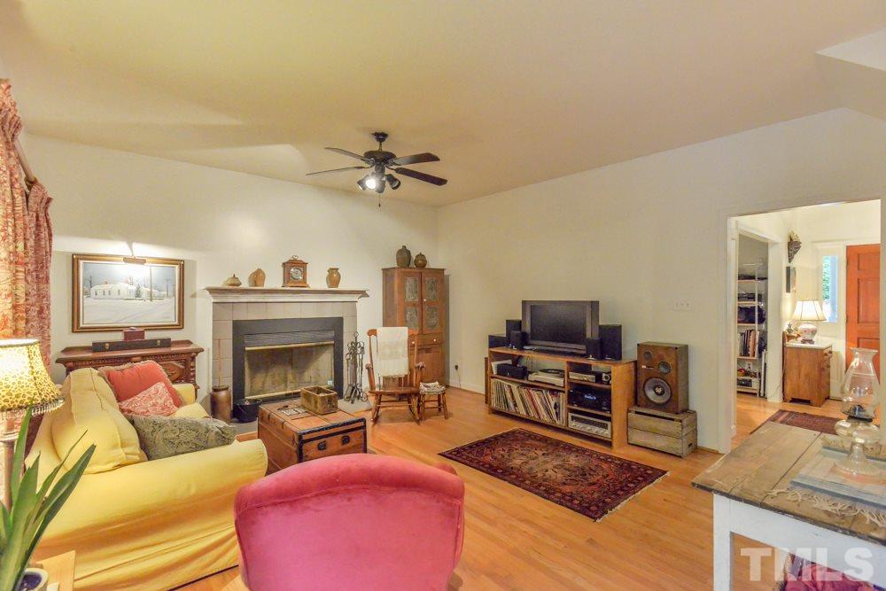 377 Booth Road Chapel Hill, NC 27516 - Photo 12 of 22 Another view of this room from the kitchen