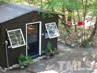 377 Booth Road Chapel Hill, NC 27516 - Photo 21 of 22 A nice up-close shot shows you all the quaint charm of this little kit building the seller used as her former workshop.
