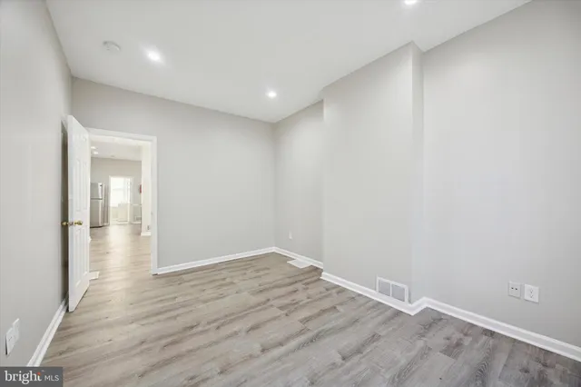 wooden floor in an empty room