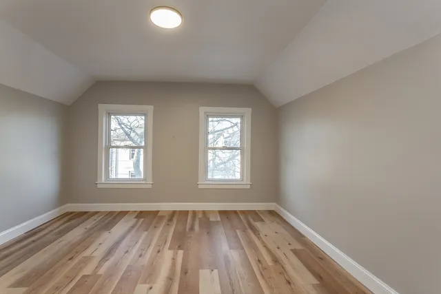 a view of empty room