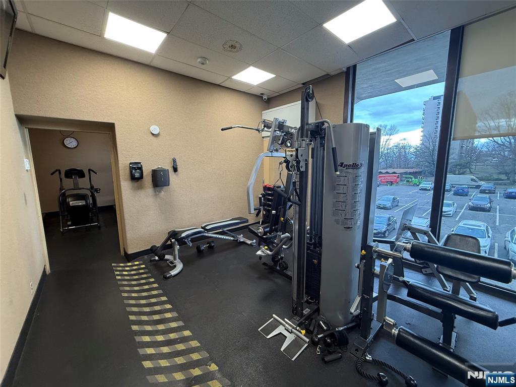 5 Horizon Road, Unit 2504 Fort Lee, NJ 07024 - Photo 4 of 41 a view of a room with gym equipment