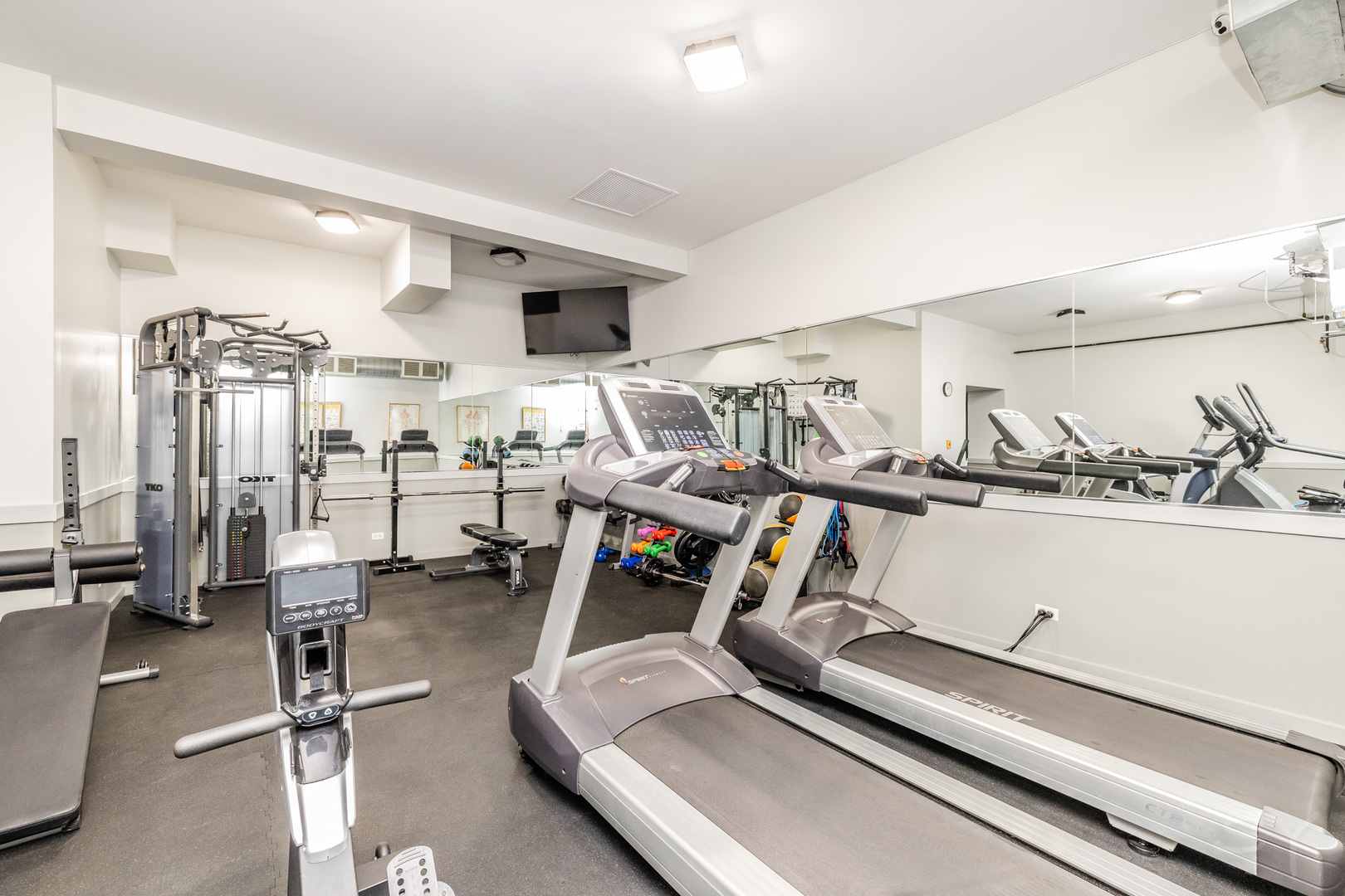 811 South Lytle Street, Unit 213 Chicago, IL 60607 - Photo 19 of 21 a view of a room with gym equipment