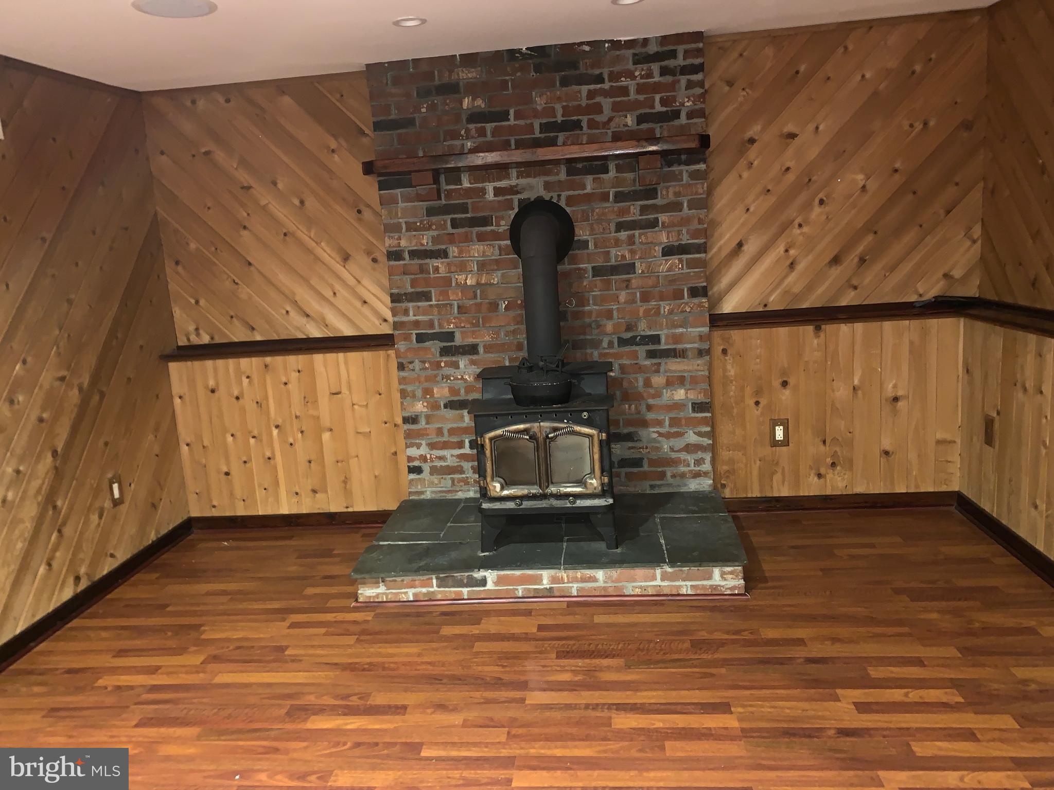 178 Hurffville - Cross Keys Road Sewell, NJ 08080 - Photo 14 of 26 Wood-burning stove in family room