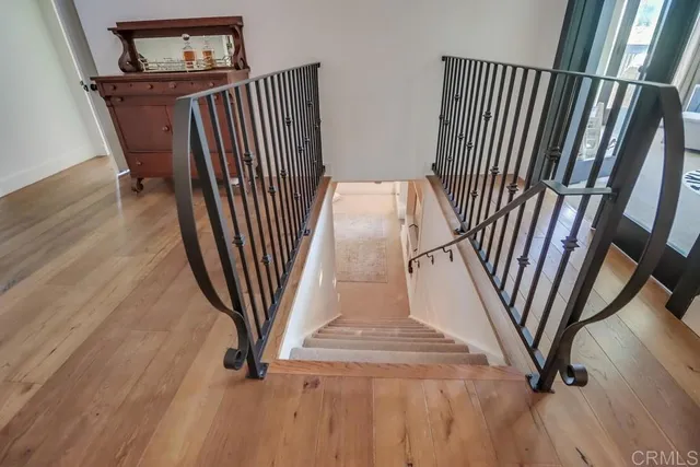 a outdoor living space with furniture and a window