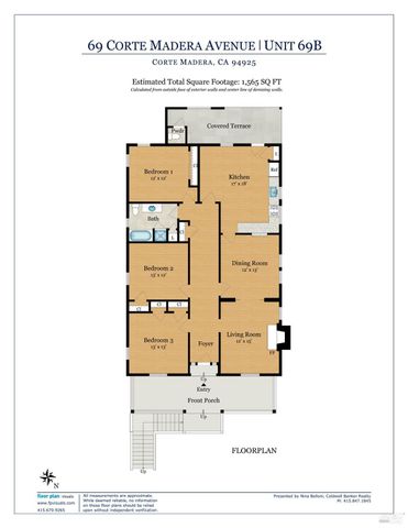 $2,495,000 | 69 Corte Madera Avenue, Corte Madera, CA 94925