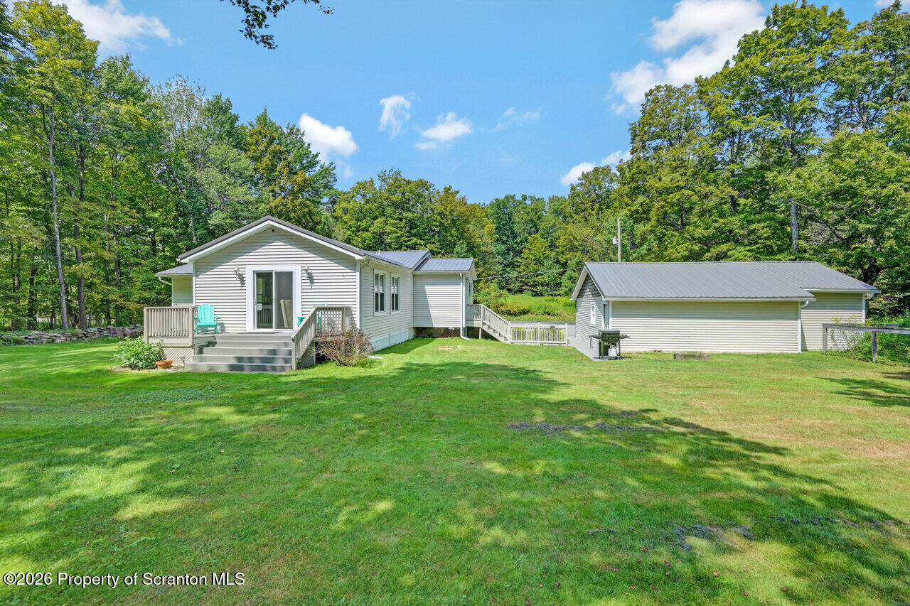 3660 Aberdeen Road Moscow, PA 18444 - Photo 67 of 68 a view of a house with a backyard