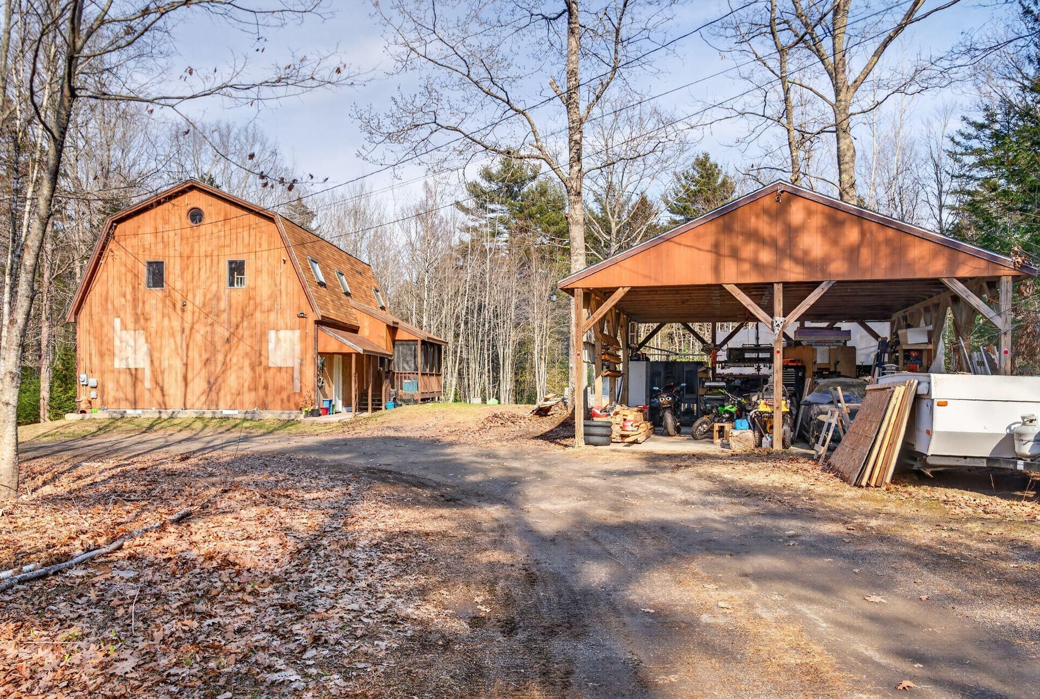 401 Miller Road Waldoboro, ME 04572 - Photo 2 of 36 Carport