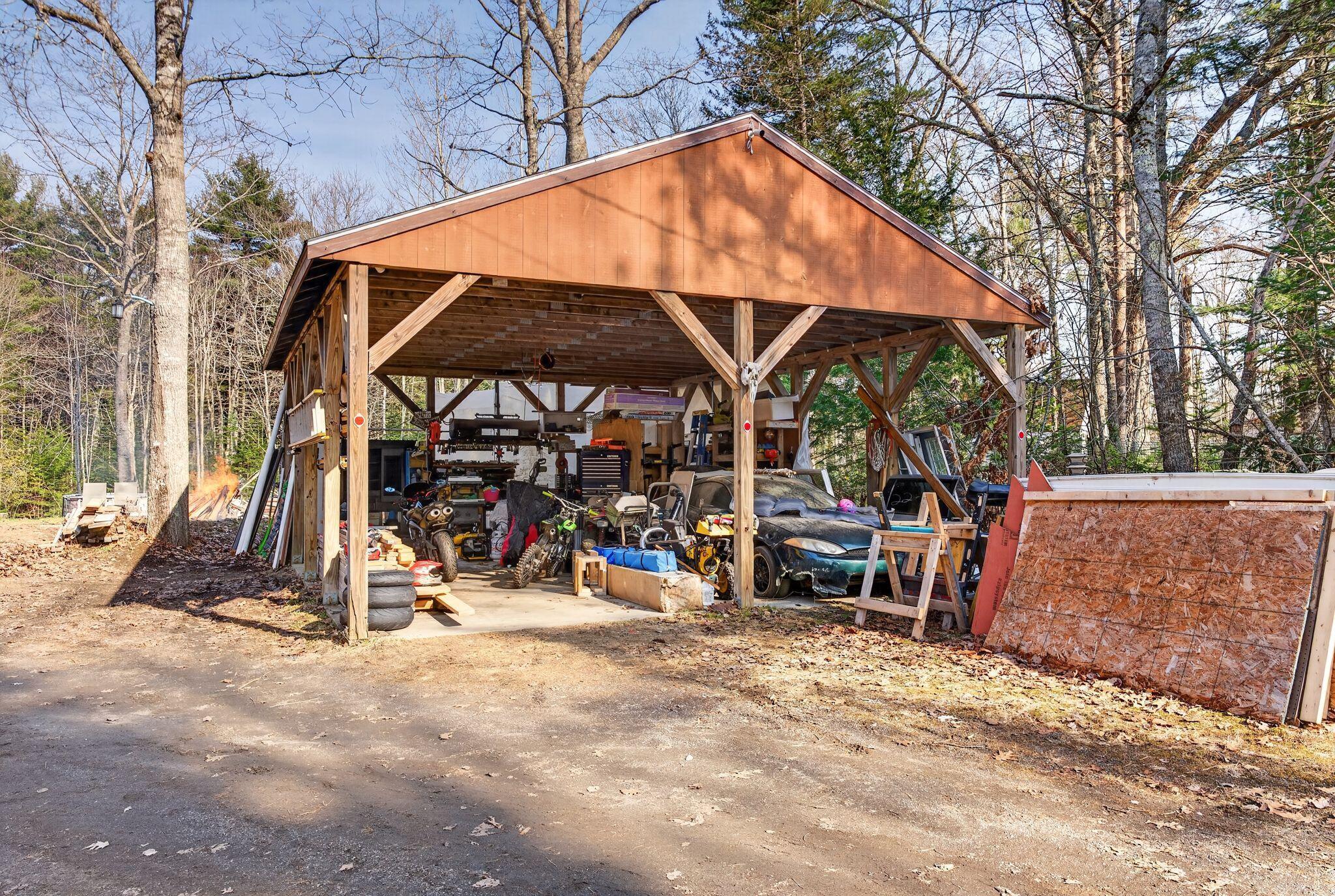 401 Miller Road Waldoboro, ME 04572 - Photo 4 of 36 Carport