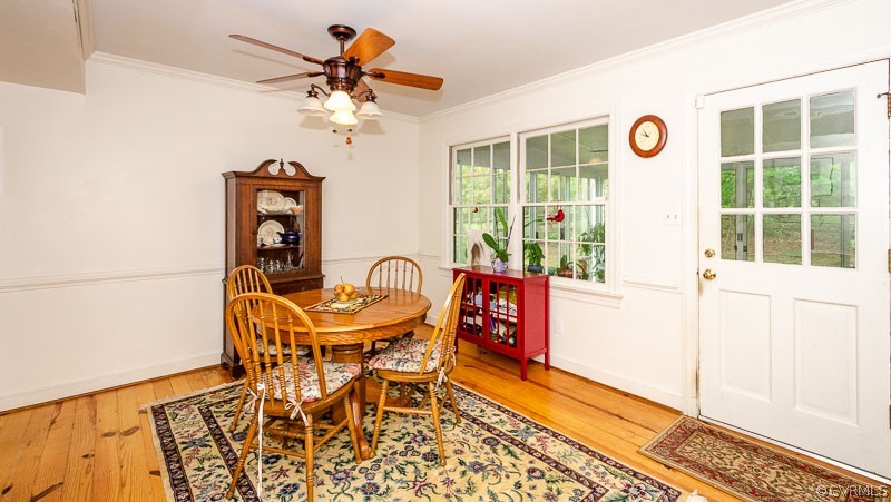 9724 Kendrick Road North Chesterfield, VA 23236 - Photo 14 of 38 a view of a dining room with furniture window and outside view