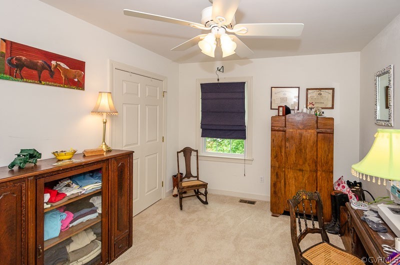 9724 Kendrick Road North Chesterfield, VA 23236 - Photo 33 of 38 a view of a workspace with furniture and a window