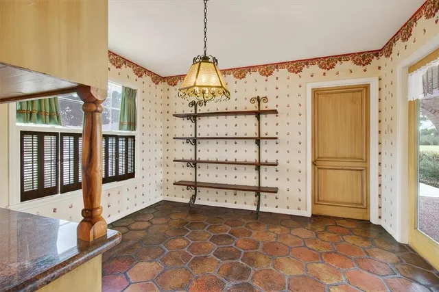 a view of front door with outdoor space