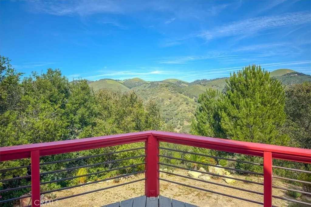 1010 Upper Los Berros Road Nipomo, CA 93444 - Photo 37 of 68 a view of a red gate with a balcony