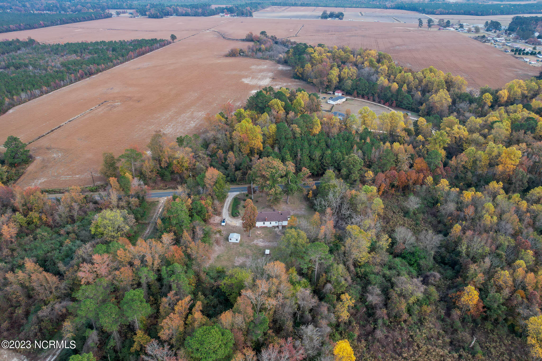 225 Grady Road Clinton, NC 28328 - Photo 35 of 40 Bird's Eye View