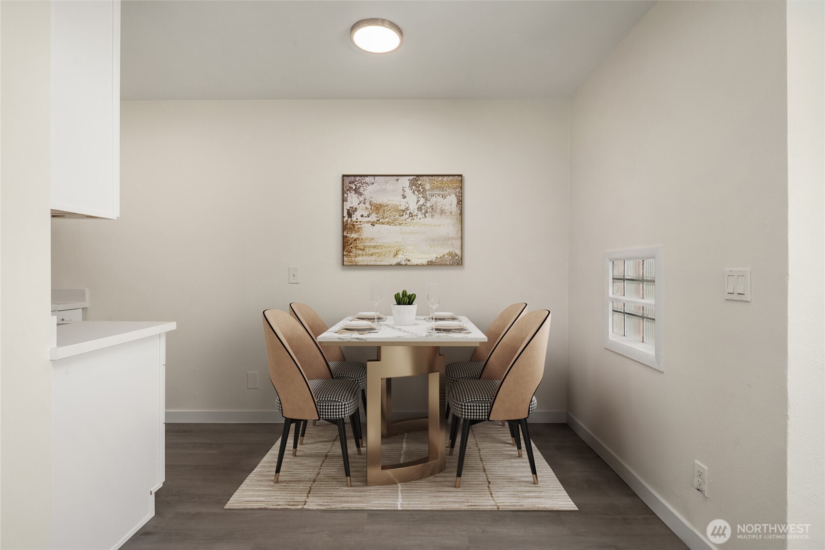 420 107th Place Southwest, Unit 2 Everett, WA 98204 - Photo 6 of 13 a view of a dining room with furniture and window