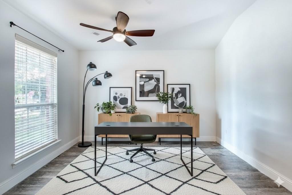 4020 Cherry Ridge Drive Frisco, TX 75033 - Photo 7 of 12 a view of a workspace with furniture and a window