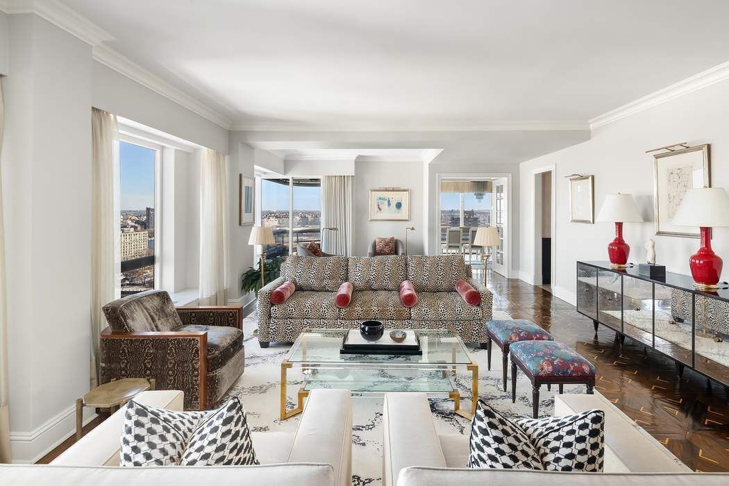530 East 76th Street, Unit 22CDEG Manhattan, NY 10021 - Photo 2 of 31 a living room with furniture and a couch
