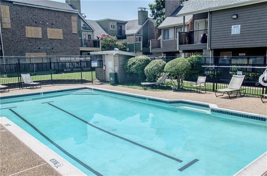 9835 Walnut Street, Unit 202 Dallas, TX 75243 - Photo 19 of 19 Community swimming pool featuring a tiled perimeter and depth markers