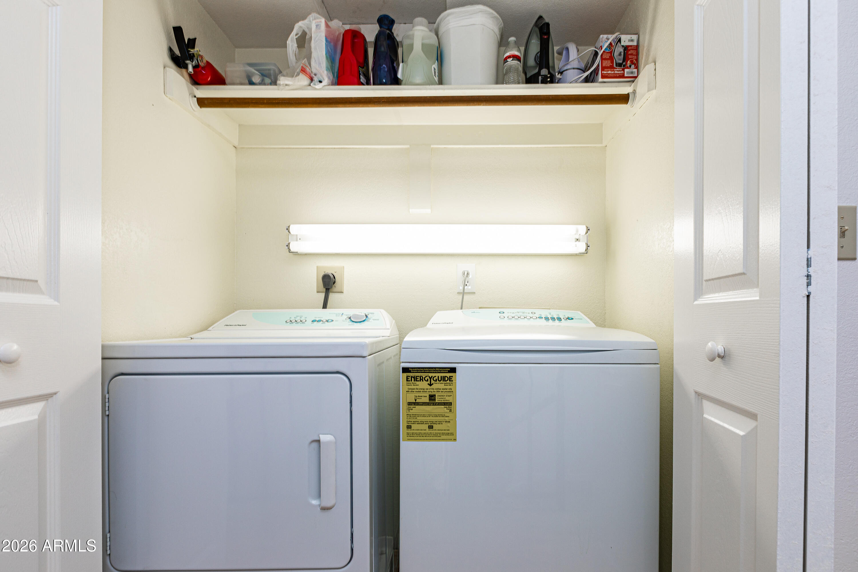 155 Canyon Diablo Road, Unit 6 Sedona, AZ 86351 - Photo 26 of 28 26-Lighted-Laundry-Closet