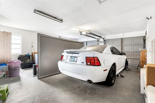 a house view with a swimming pool