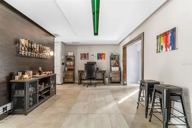 a room with storage and utility