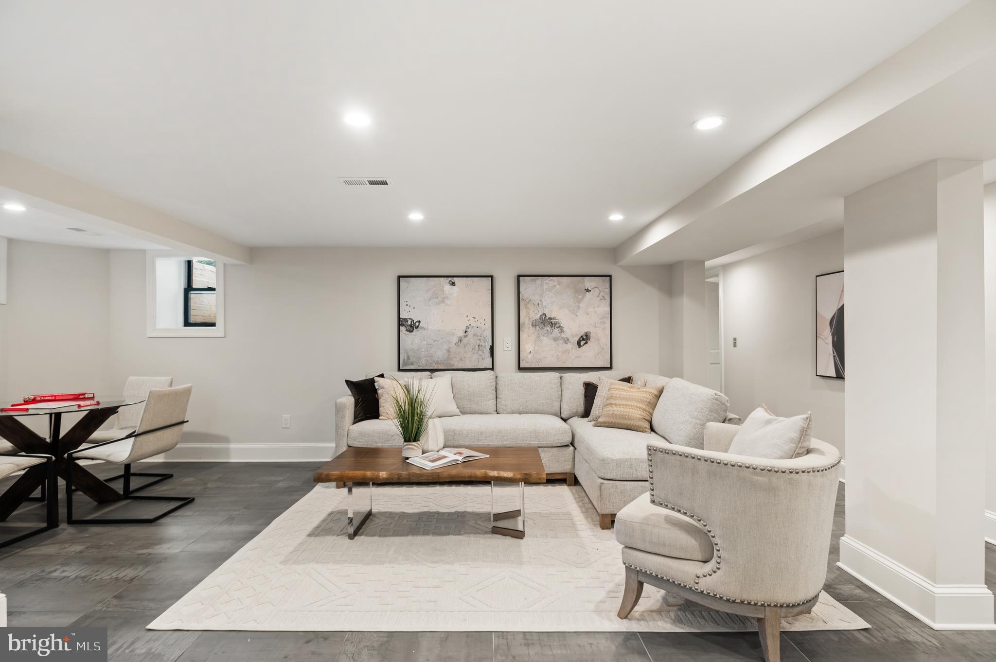 3126 Woodley Road Northwest Washington, DC 20008 - Photo 29 of 35 Lower Level Recreation Room