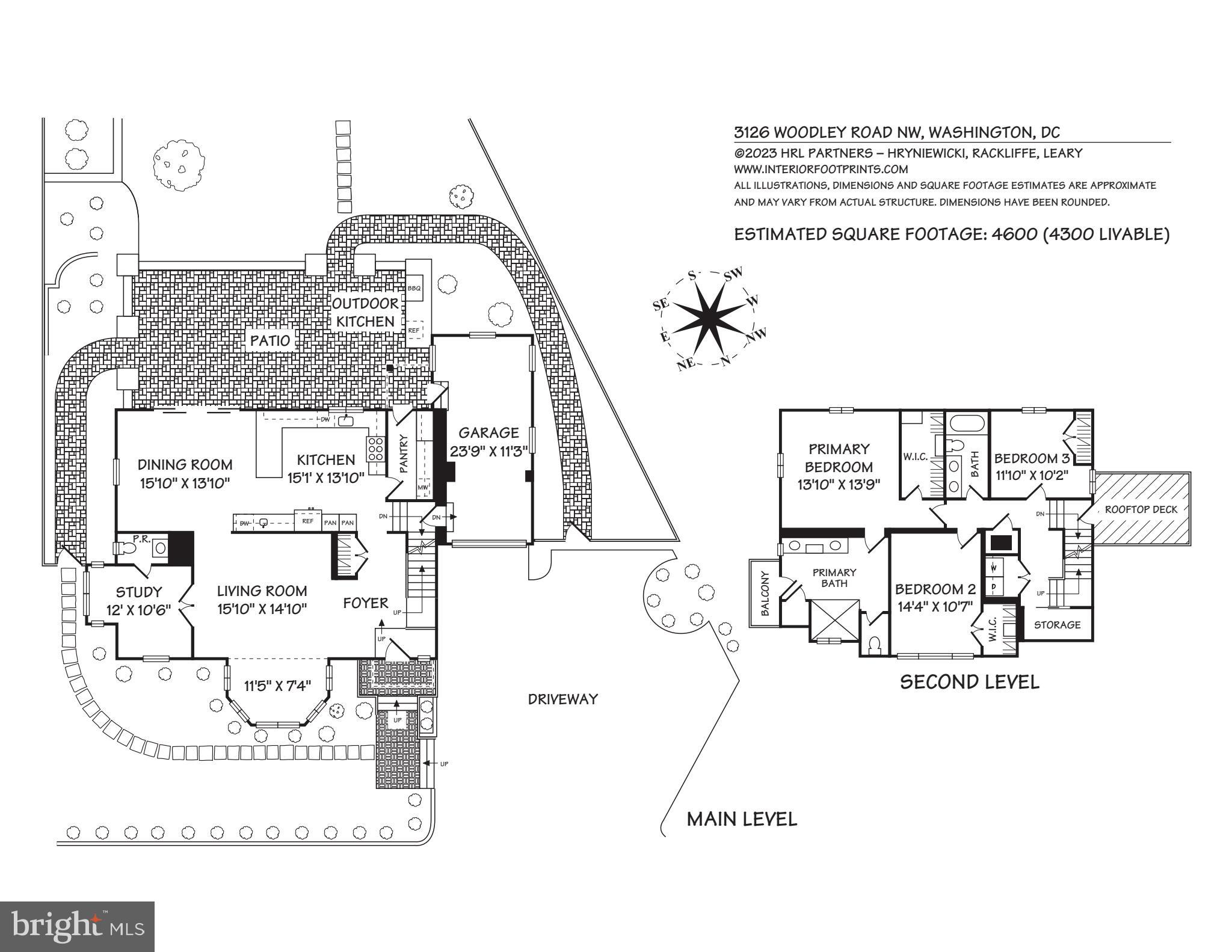 3126 Woodley Road Northwest Washington, DC 20008 - Photo 34 of 35 Floor Plans