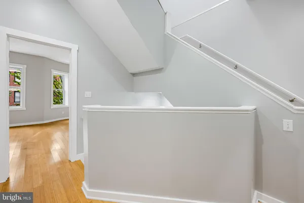a view of walk in closet with window